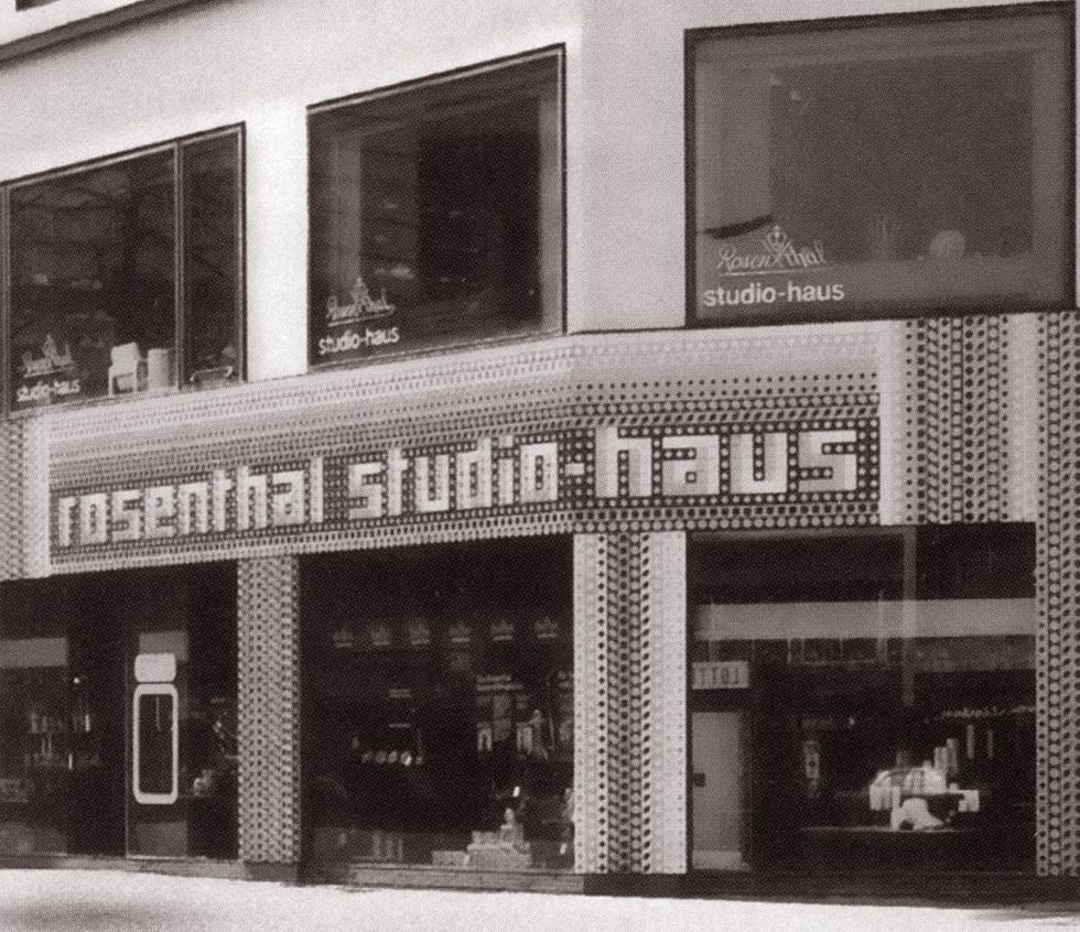 The façade of the Rosenthal Studio House in Berlin